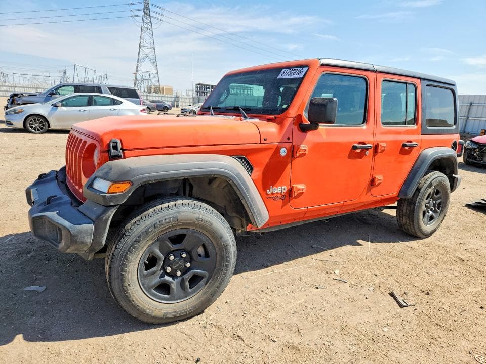 2018 JEEP WRANGLER UNLIMITED SPORT - 1