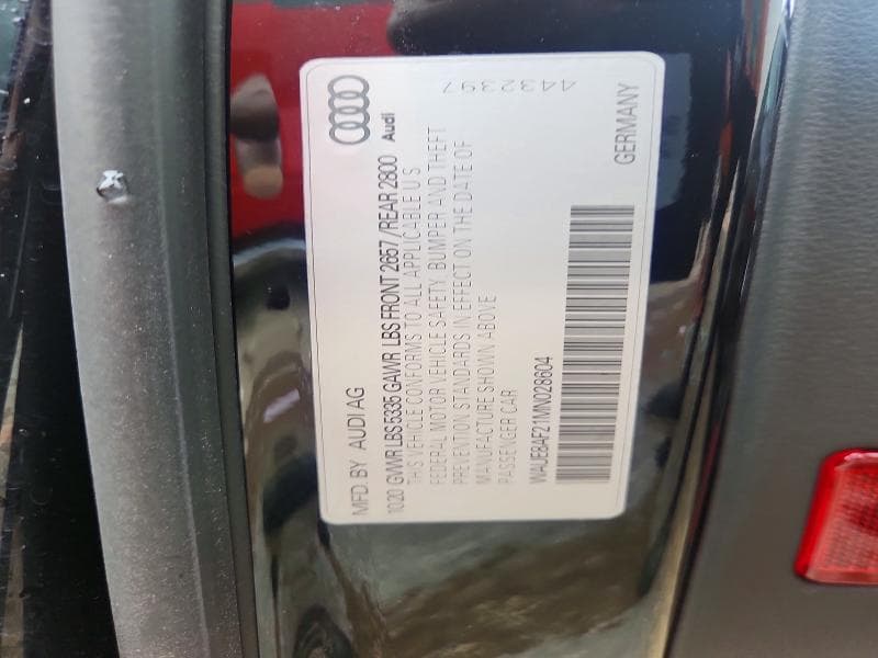 2021 AUDI A6 PREMIUM PLUS 13