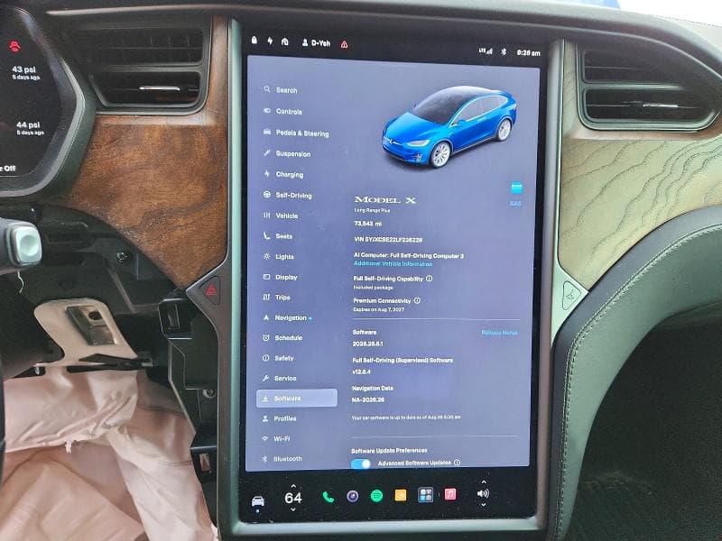 2020 TESLA MODEL X 9
