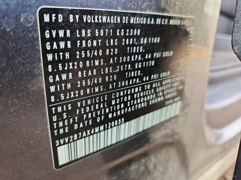 2021 VOLKSWAGEN TIGUAN SE 13