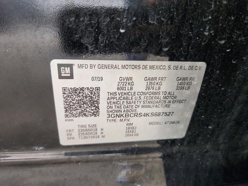 2019 CHEVROLET BLAZER 2LT 14