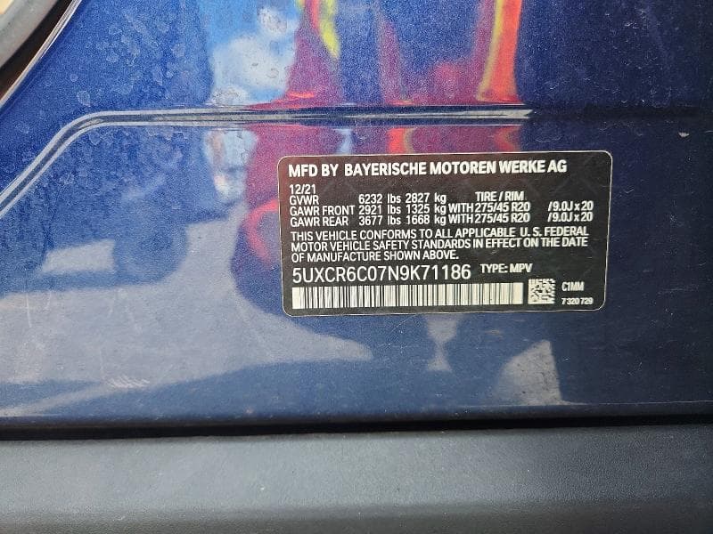 2022 BMW X5 XDRIVE40I 13