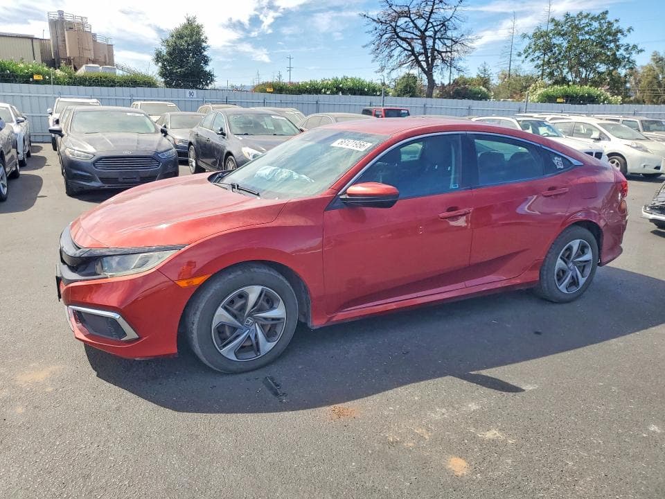 2019 HONDA CIVIC LX - 1