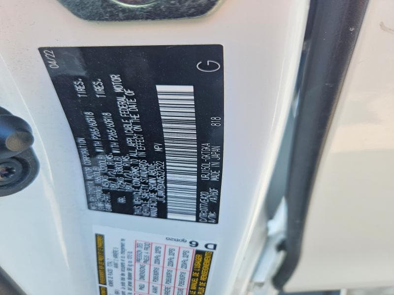 2022 LEXUS GX 460 13