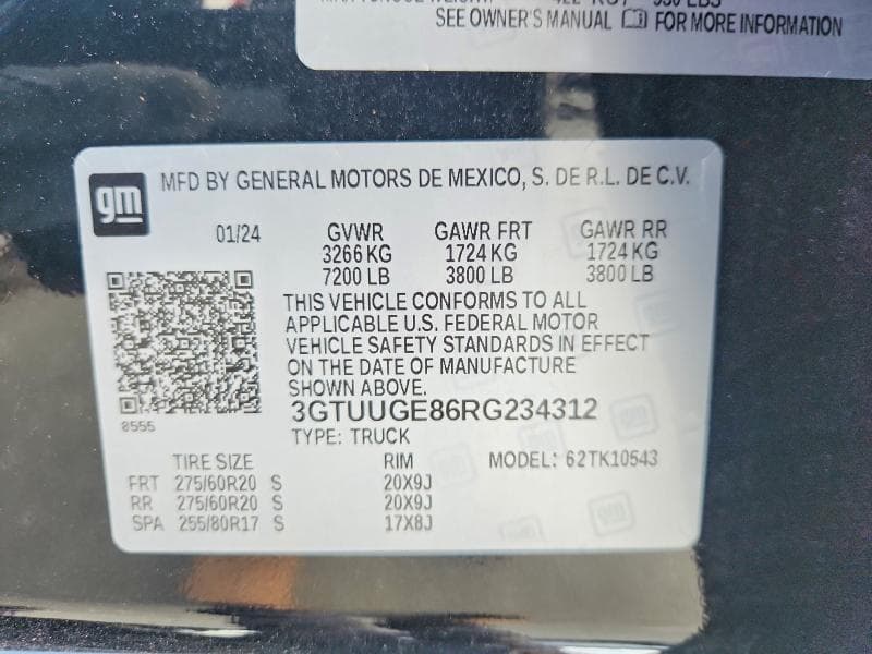 2024 GMC SIERRA K1500 DENALI 12