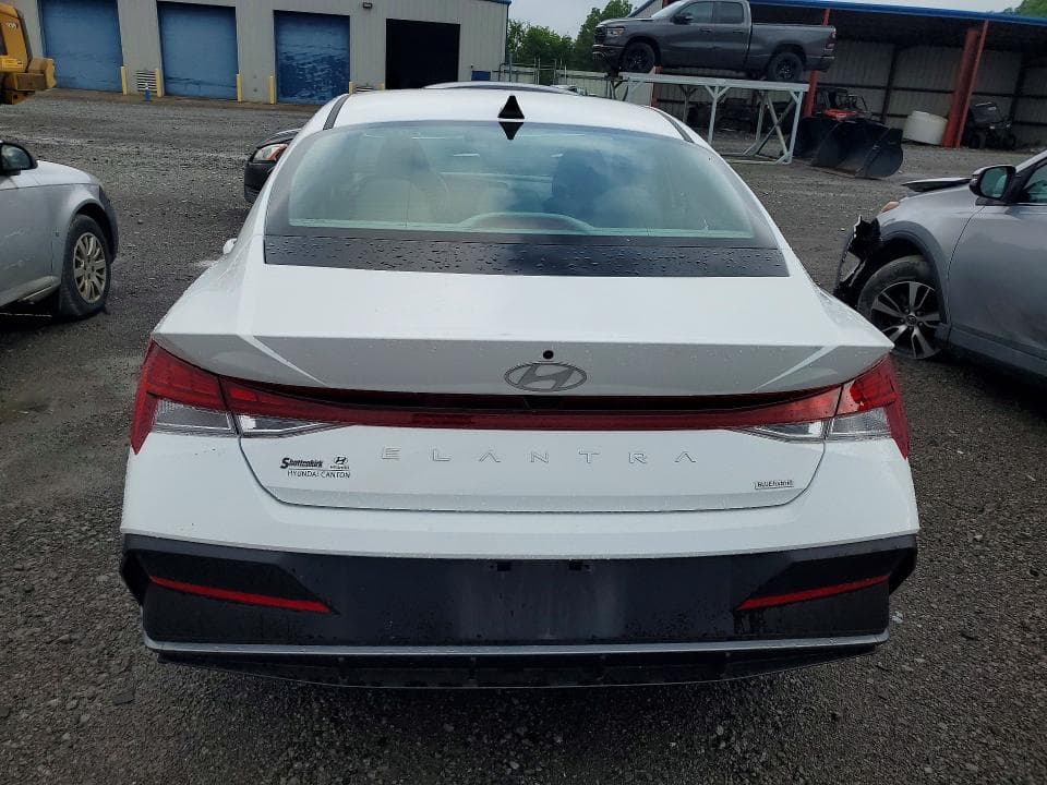 2025 HYUNDAI ELANTRA HYBRID BLUE 6