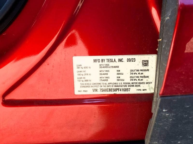 2023 TESLA MODEL X 14