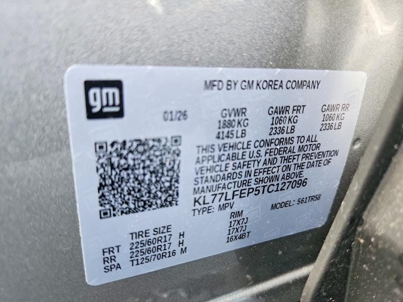 2026 CHEVROLET TRAX LS 13