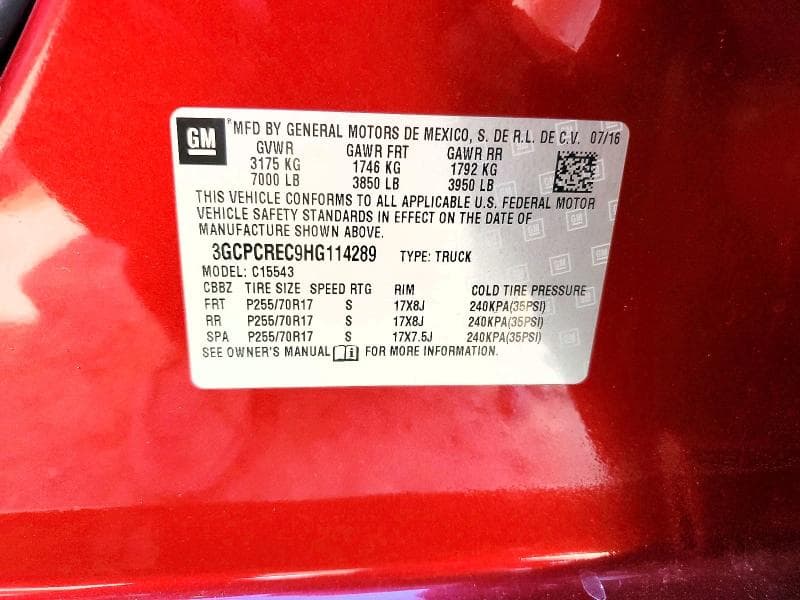 2017 CHEVROLET SILVERADO C1500 LT 12