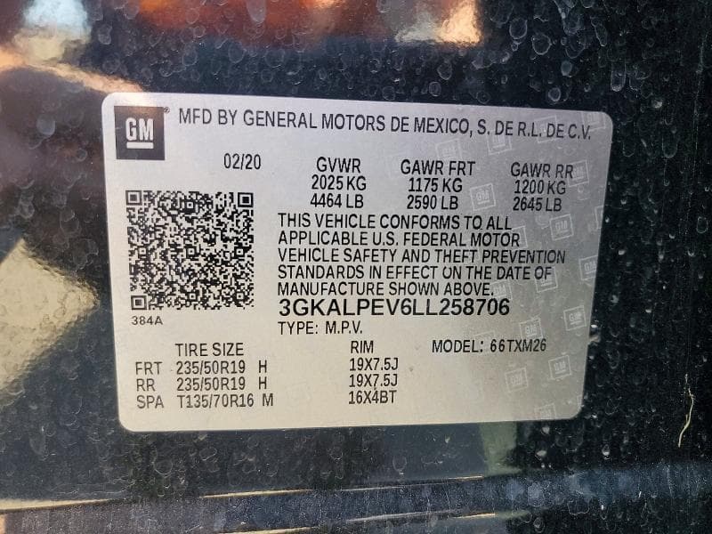 2020 GMC TERRAIN SLT 12
