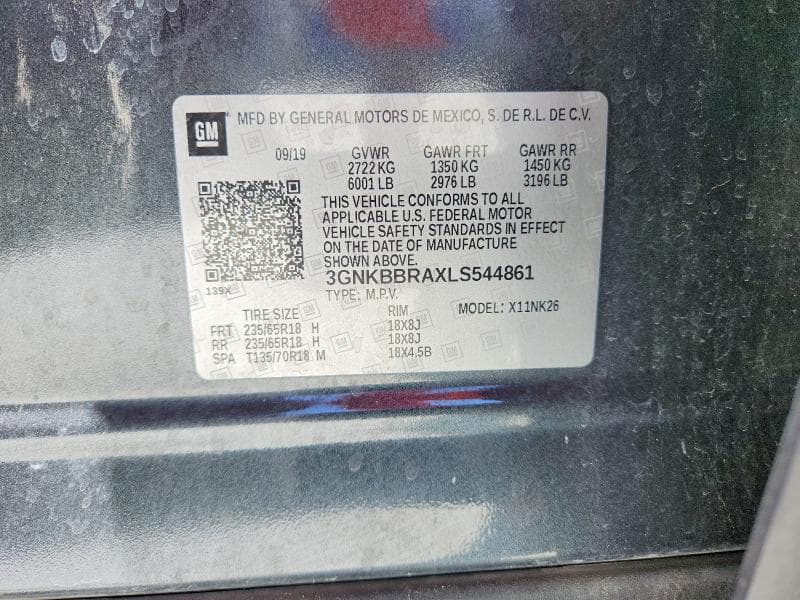 2020 CHEVROLET BLAZER 1LT 14