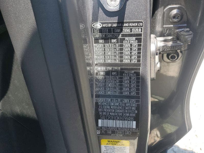 2019 LAND ROVER DISCOVERY SPORT SE 12