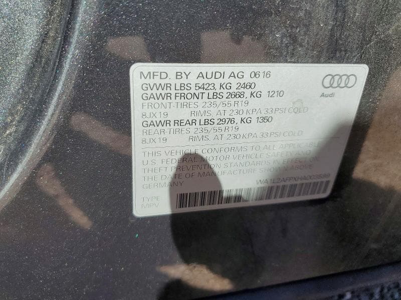 2017 AUDI Q5 PREMIUM PLUS 14