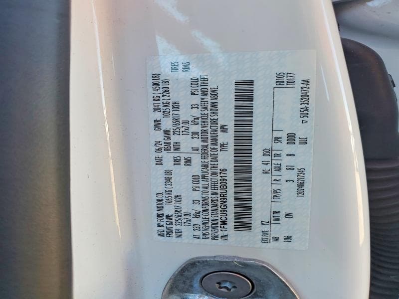 2024 FORD ESCAPE ACTIVE 13