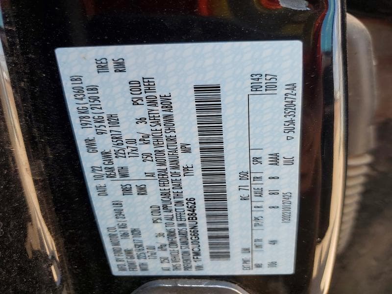 2022 FORD ESCAPE SE 13