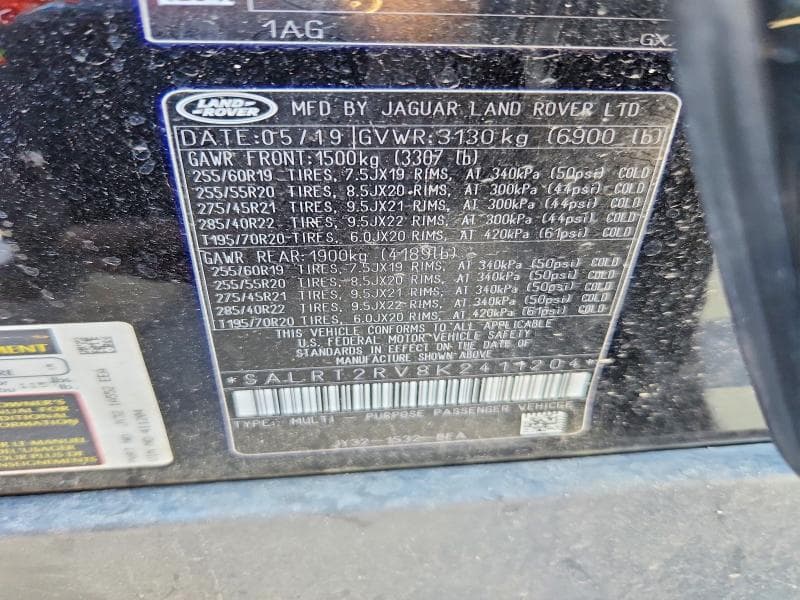 2019 LAND ROVER DISCOVERY HSE LUXURY 14