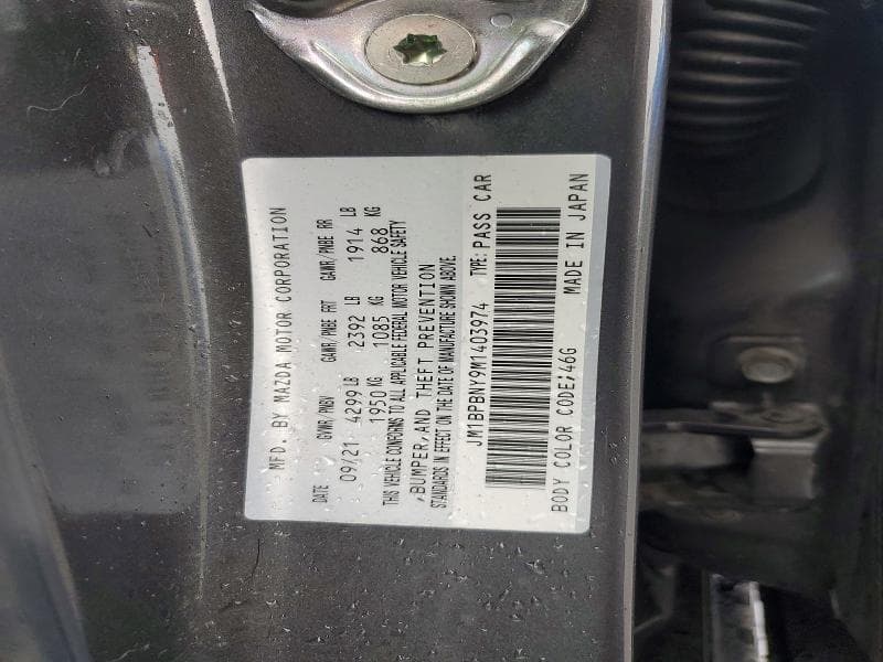 2021 MAZDA 3 PREMIUM PLUS 12