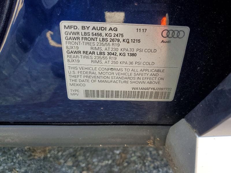 2018 AUDI Q5 PREMIUM 14