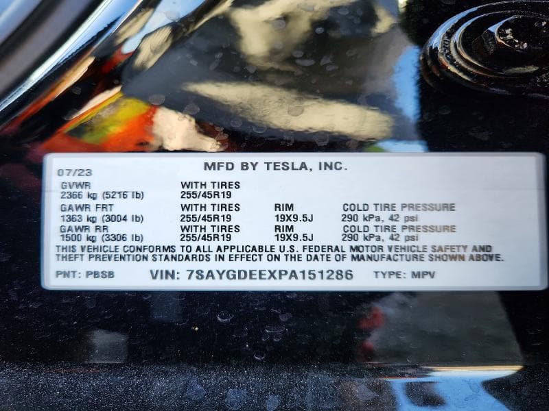 2023 TESLA MODEL Y 12