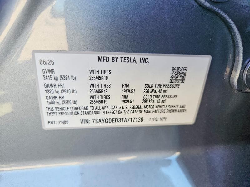 2026 TESLA MODEL Y 13