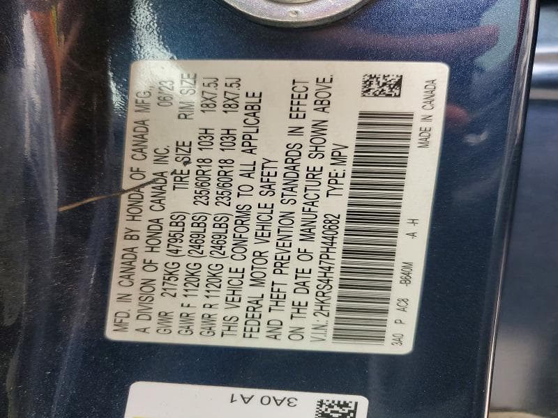 2023 HONDA CR-V EX 13