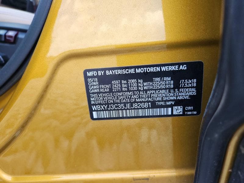 2018 BMW X2 SDRIVE28I 13