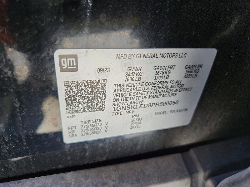 2023 CHEVROLET TAHOE K1500 12