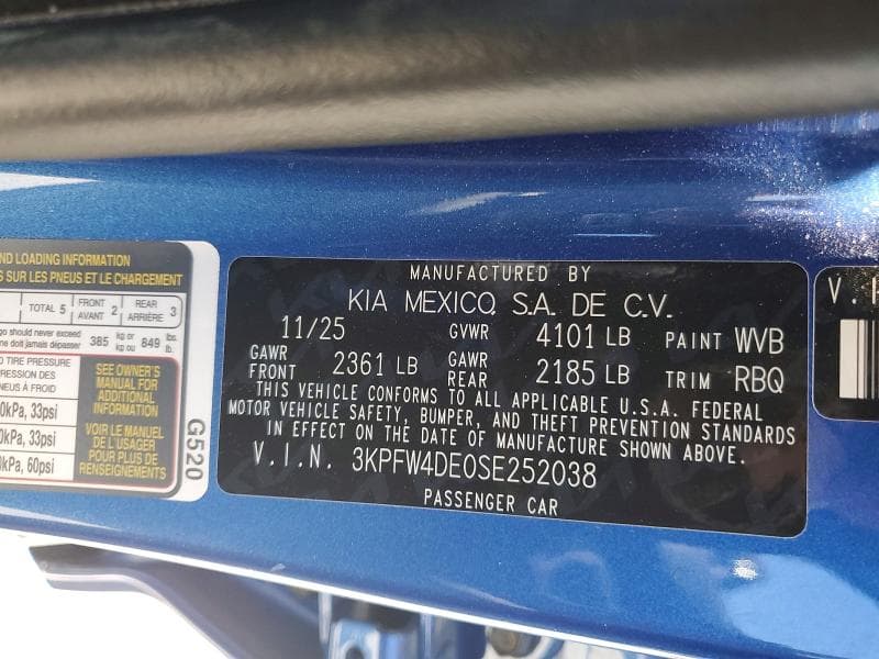 2025 KIA K4 GT LINE 13