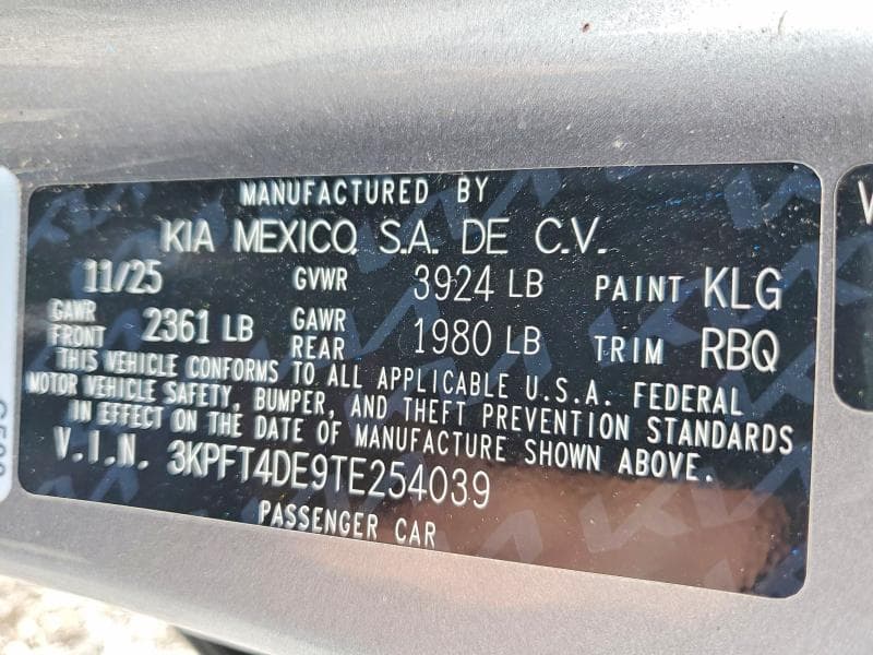 2026 KIA K4 LXS 13