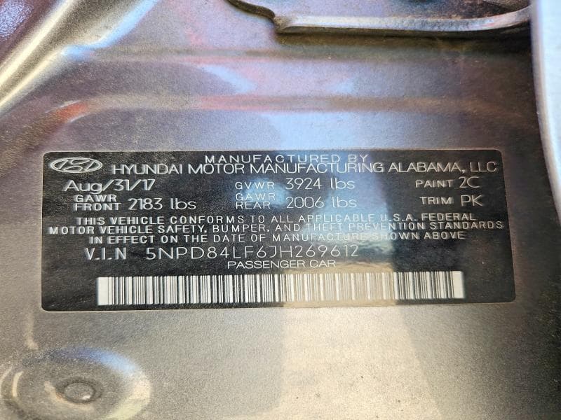 2018 HYUNDAI ELANTRA VALUE EDITION 13