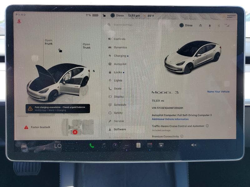 2022 TESLA MODEL 3 9