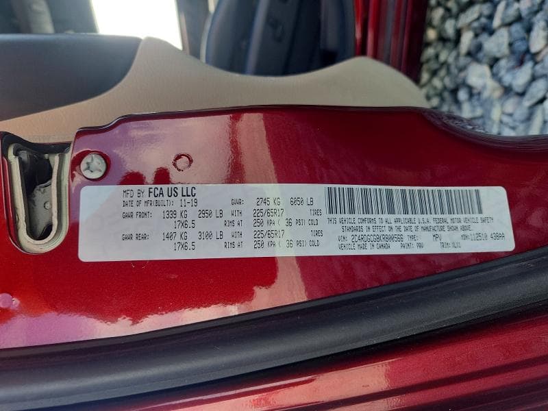 2019 DODGE GRAND CARAVAN SXT 14