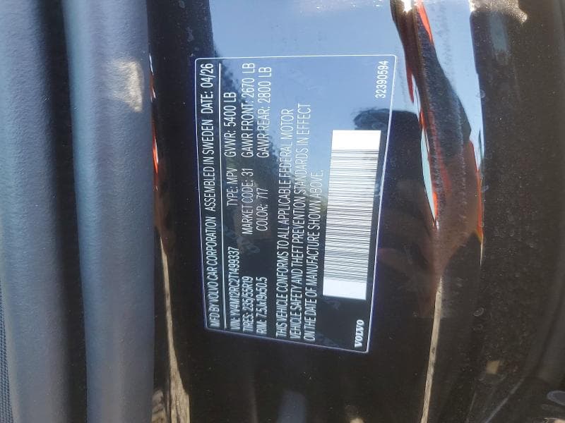 2026 VOLVO XC60 PLUS 12