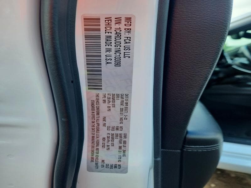 2022 DODGE DURANGO GT 14
