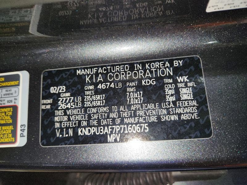 2023 KIA SPORTAGE LX 13