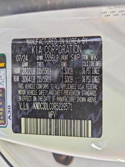 2024 KIA EV6 LIGHT LONG RANGE 13