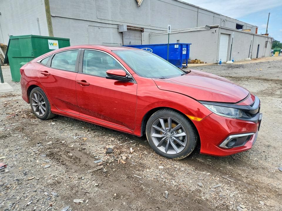 2019 HONDA CIVIC EXL 4