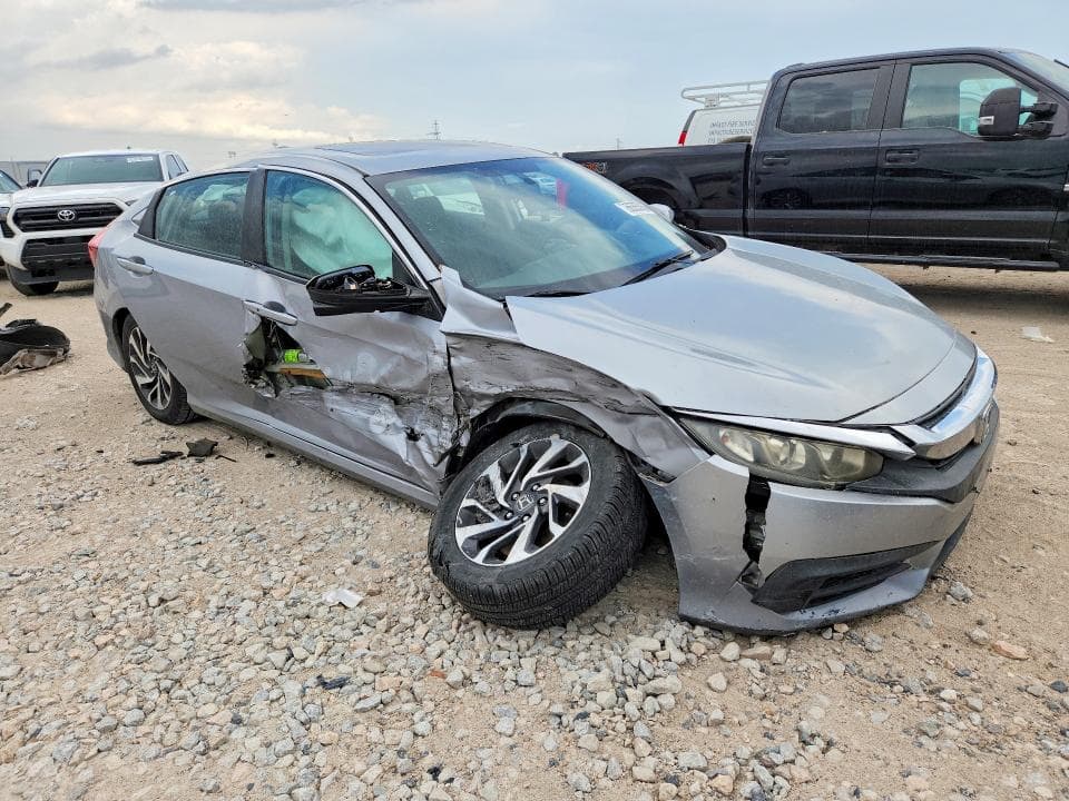 2017 HONDA CIVIC EX 4
