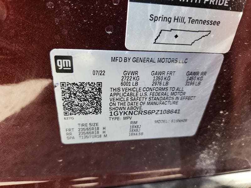 2023 CADILLAC XT5 PREMIUM LUXURY 12