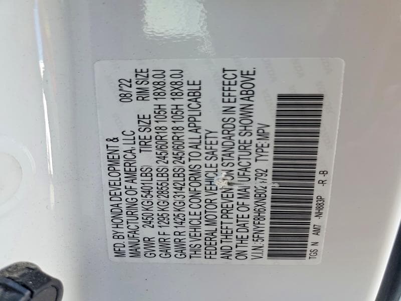 2022 HONDA PASSPORT TRAIL SPORT TRAIL SPORT 13