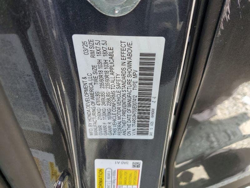 2025 HONDA CR-V EXL 13