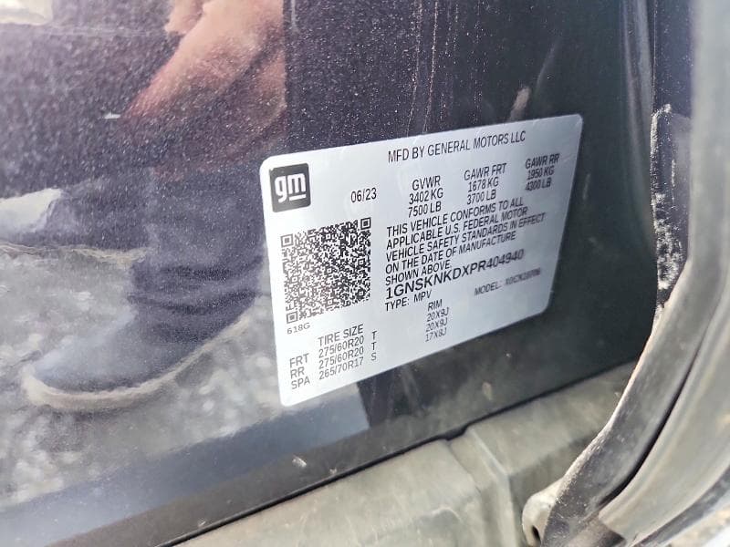 2023 CHEVROLET TAHOE K1500 LT 13