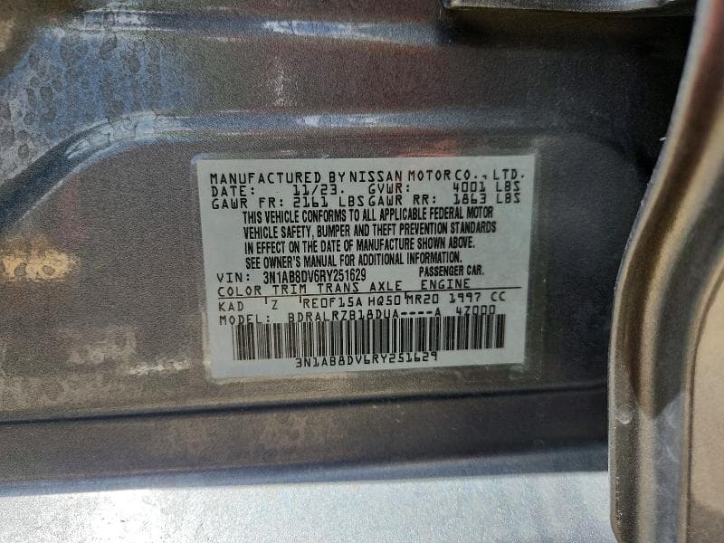 2024 NISSAN SENTRA SR 12