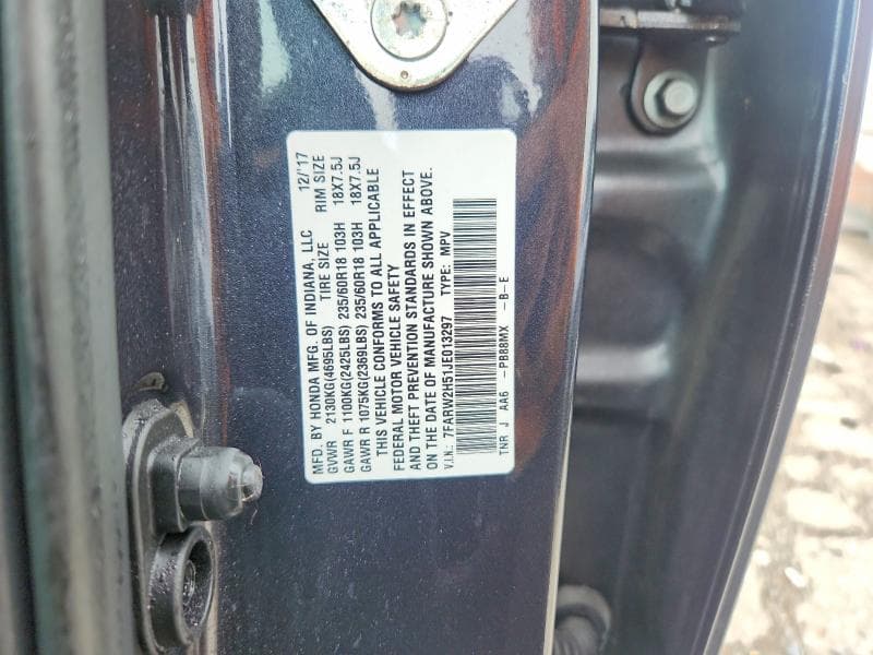 2018 HONDA CR-V EX 13