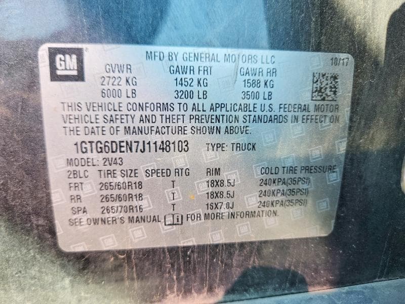 2018 GMC CANYON SLT 12