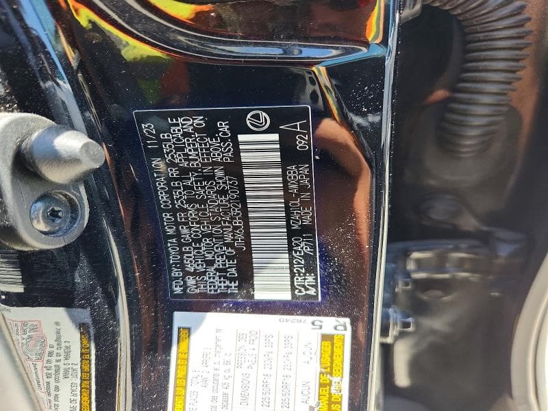 2024 LEXUS UX 250H BASE 13