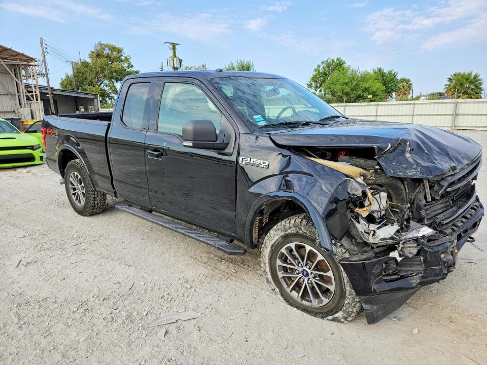 2018 FORD F150 SUPER CAB 4