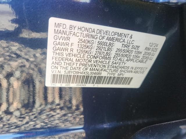2025 ACURA MDX TECHNOLOGY 14