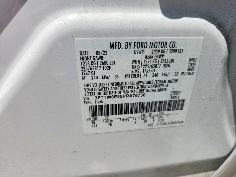 2023 FORD MAVERICK XL 12