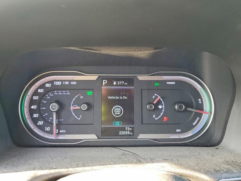 2022 HYUNDAI TUCSON BLUE 9